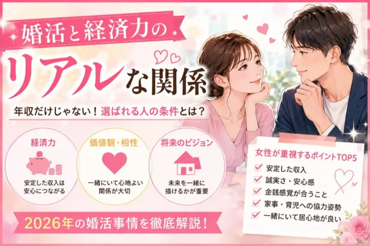2026年最新版 婚活と経済力の リアルな関係