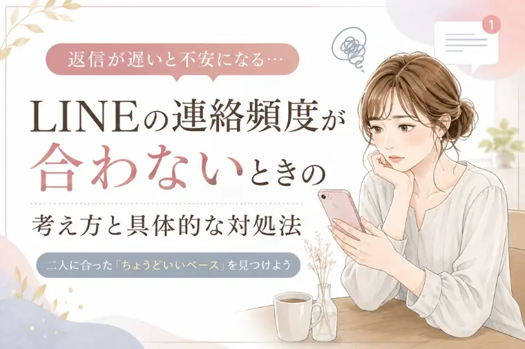 LINEの頻度が合わない、本当の理由