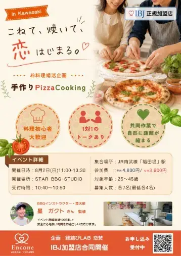 縁You Marriage「【お料理・手作りPizza Cooking】婚活イベント」- 2