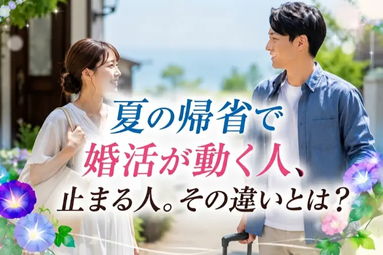 夏の帰省で婚活が動く人、止まる人。その違いとは？