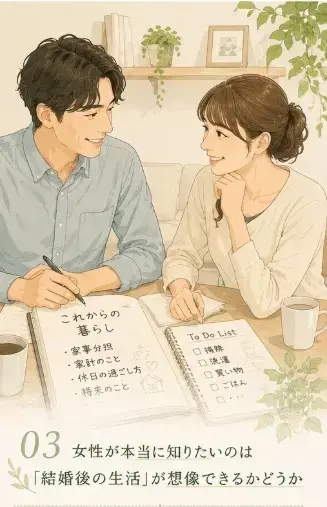 ゆう　マトリモーニオ「実家暮らしの男性は婚活で不利？自立の伝え方」- 4
