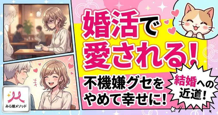 婚活で愛されたいなら・・不機嫌グセを今すぐやめよう