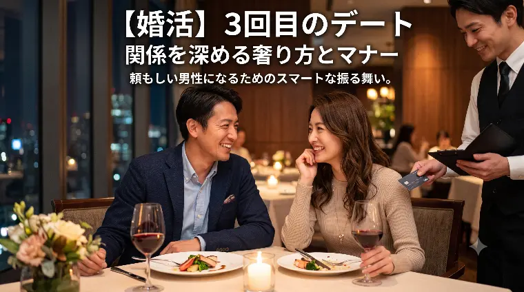 【婚活】３回目のデート。関係を深める奢り方とマナー