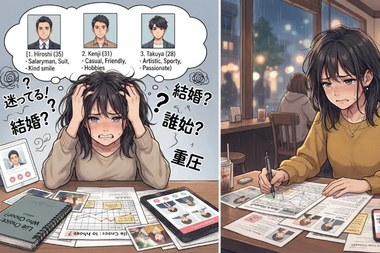 婚活で交際相手を１人に絞り込む際にポイント５選！