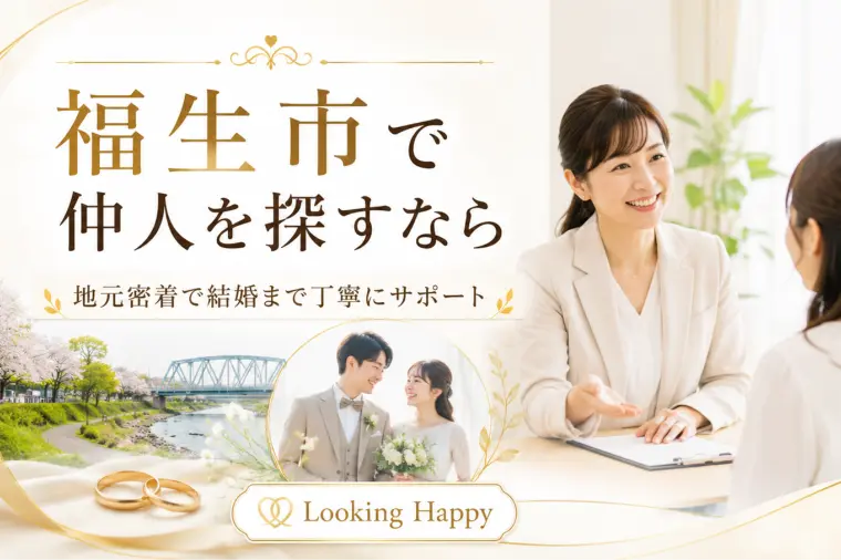 福生市でご縁結ぶ仲人探している方｜西多摩の婚活「青梅婚」