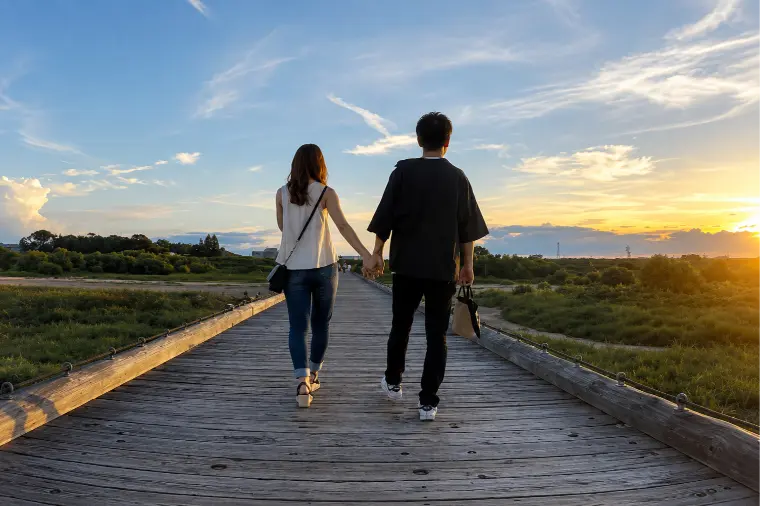 成婚する人には共通点があります