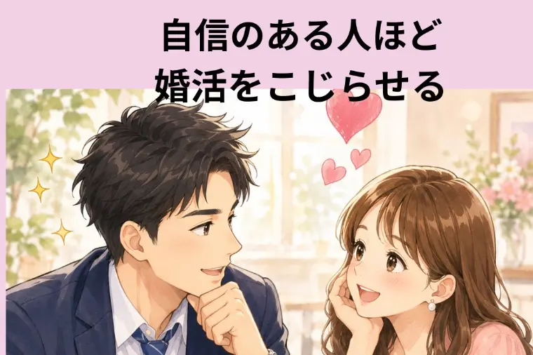 自信のある人ほど婚活をこじらせる
