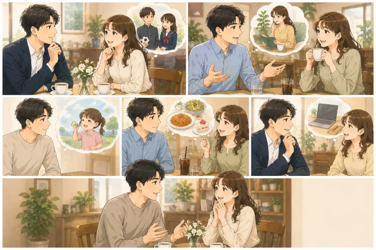 初デートで会話に困らない！ 自然と盛り上がる話題ベスト5