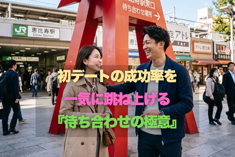 初デートの成功率を一気に跳ね上げる『待ち合わせの極意』