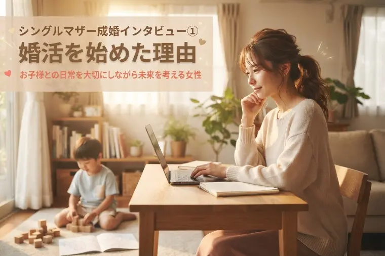 シングルマザー成婚インタビュー①婚活を始めた理由