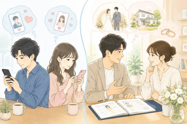 結婚相談所は「出会いの場」ではありません