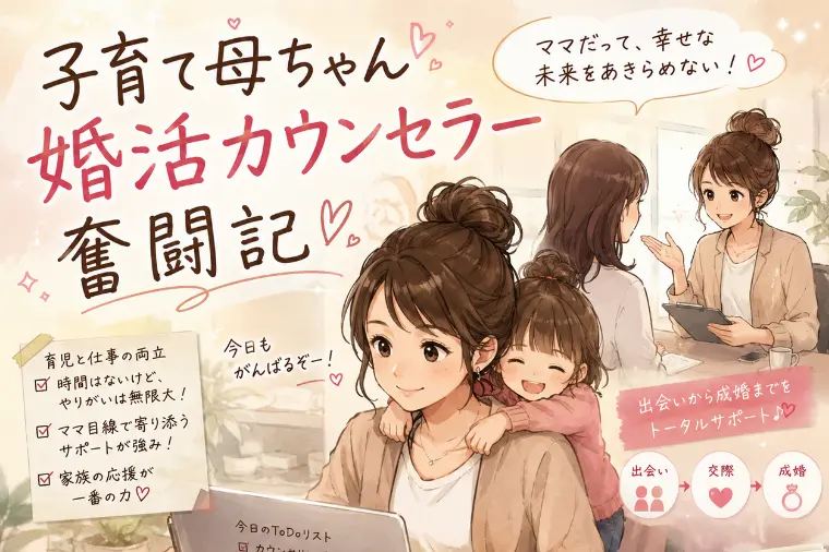 子育て母ちゃん婚活カウンセラー奮闘記👶👧❤️‍🔥
