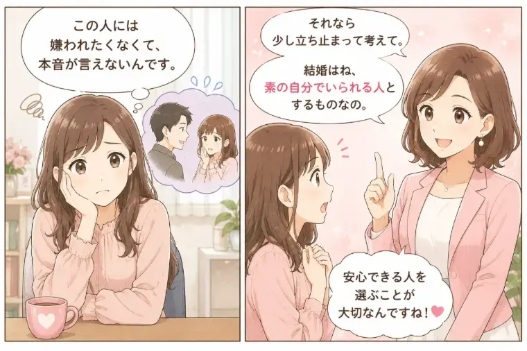 Kotopuro（寿プロデュース）「【辛口婚活】💛比べる相手を間違えると結婚できない」- 3