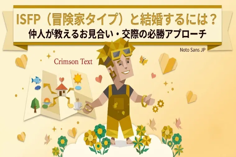 笑顔の裏で無理してる？ISFP（冒険家）の心を開く婚活術