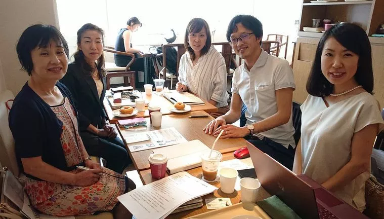 大阪でスタッフミーティングでした。