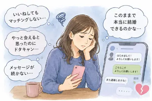 ゆう　マトリモーニオ「結婚相談所で「アプリ疲れ」は減らせるのか」- 2