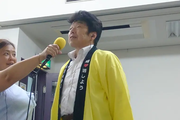8/9（日）開催出会いイベント、ラジオ取材を受ける