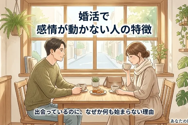 婚活で“感情が動かない人”の特徴