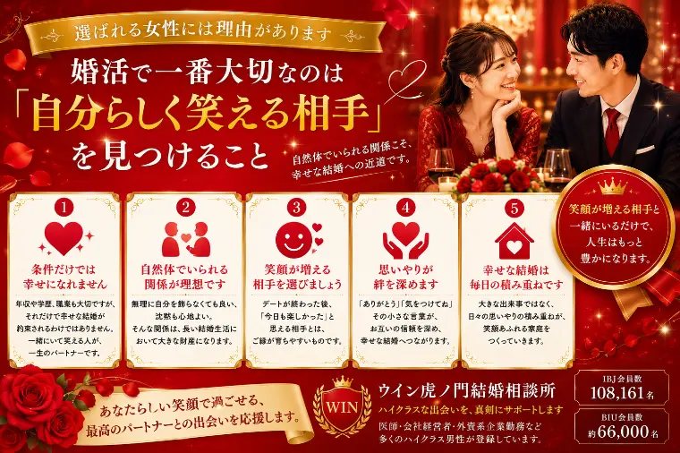 婚活で一番大切なのは「自分らしく笑える相手」を見つける事