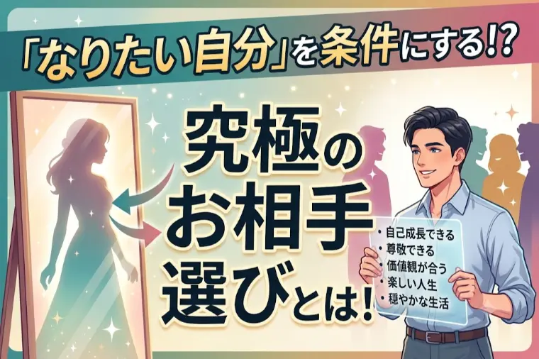 「なりたい自分」を条件にする！？ 究極のお相手選びとは！