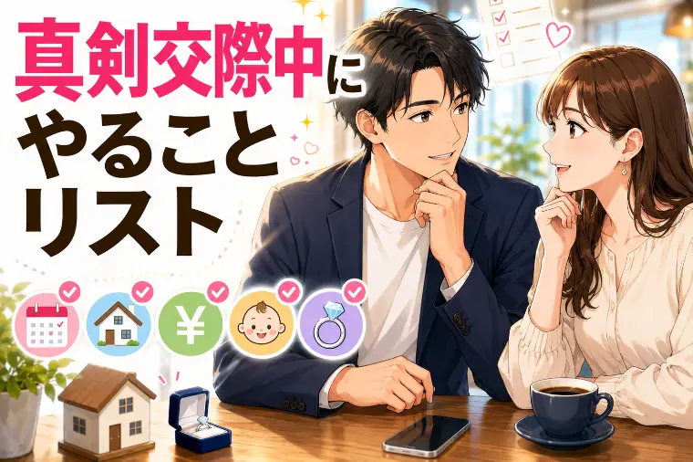 真剣交際中にやるべきこと15選｜成婚前の完全保存版