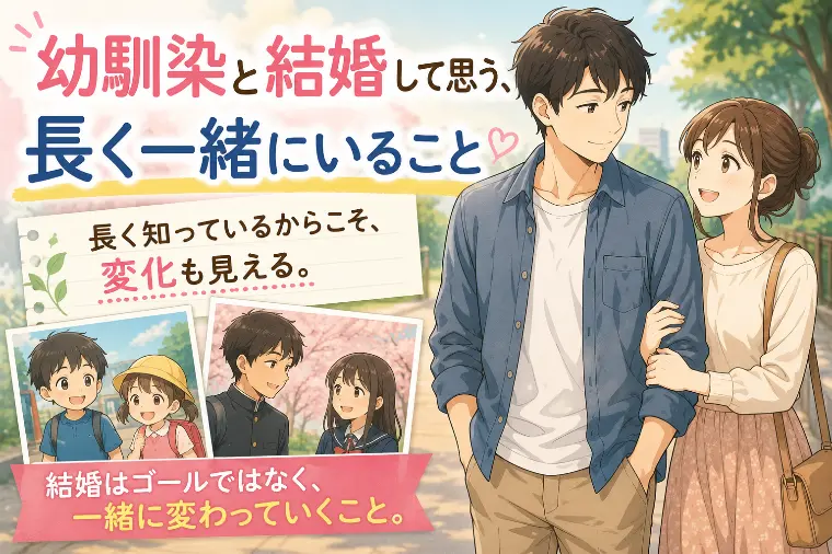 長く一緒にいるほど、変わっていくものもある