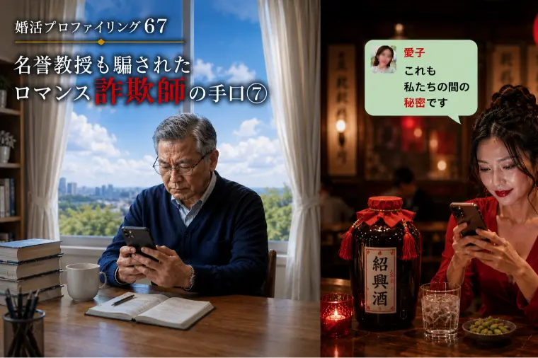 紅絲線（こうしせん）「ロマンス詐欺「権威バイアス」⑦【婚プロ67】」-1
