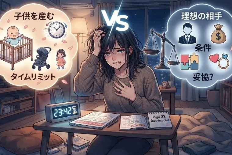 30代後半の女性婚活者が子供も条件も譲れない時どうする？