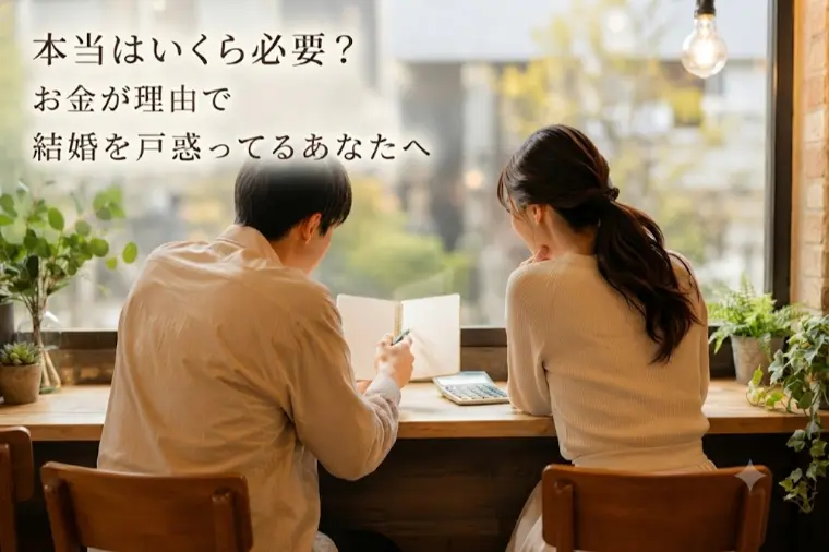 本当はいくら必要？お金が理由で結婚を戸惑っているあなたへ