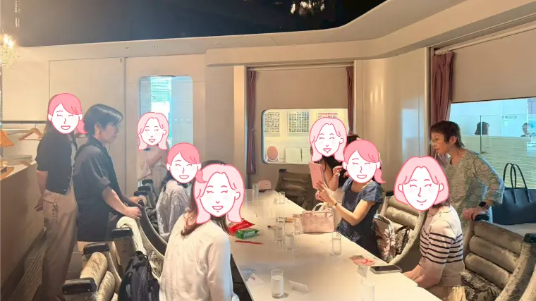 女性限定！成婚者様を囲む座談会大成功！メイクアップ講座付