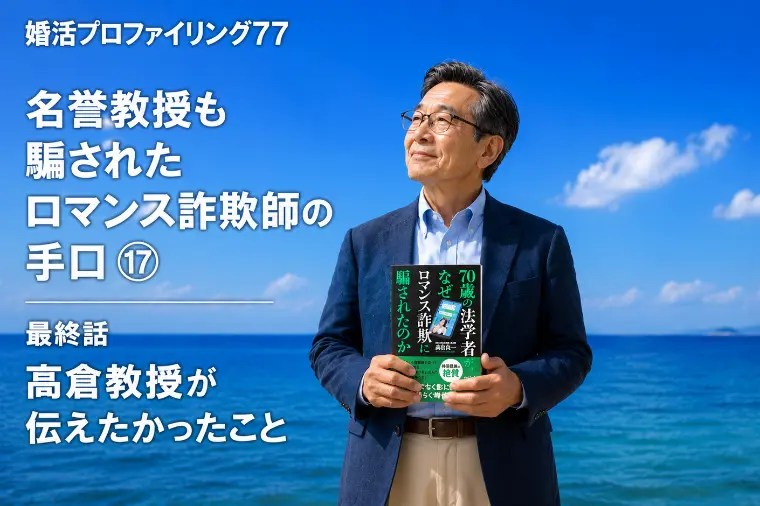法学者がなぜロマンス詐欺に騙されたのか⑰【婚プロ77】