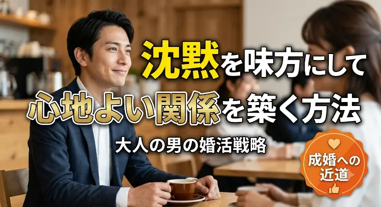 沈黙を味方にして心地よい関係を築く方法