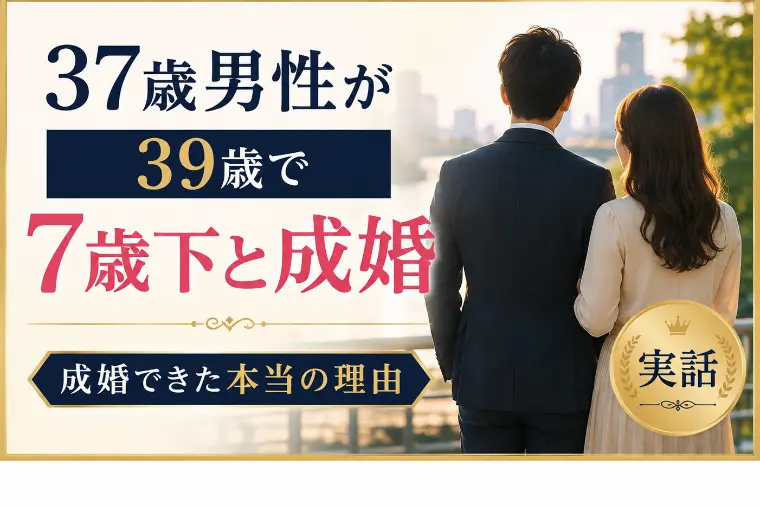 年収だけでは7歳下とは結婚できません