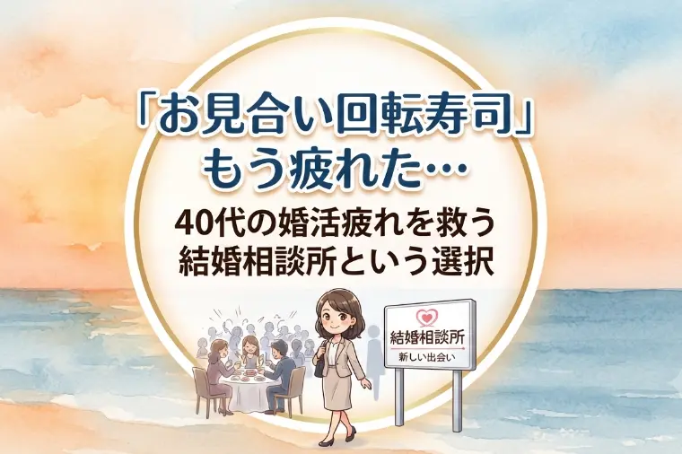 「お見合い回転寿司の真実」 婚活パーティーあるある 