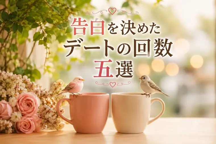 告白を決めたデートの回数5選