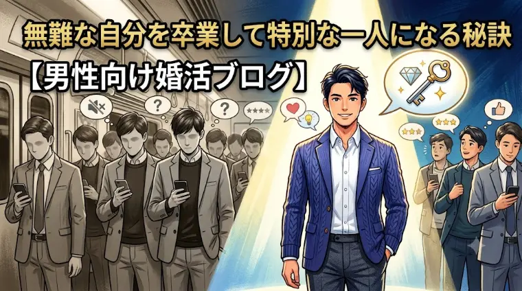無難な自分を卒業して特別な一人になる秘訣