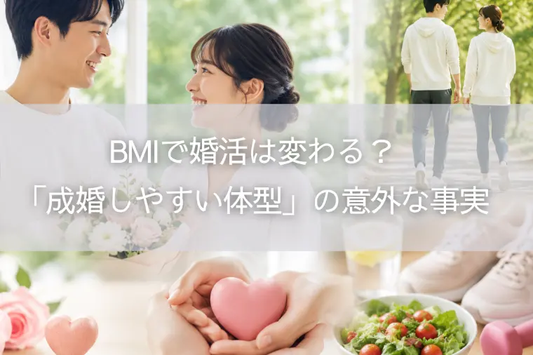 BMIで婚活は変わる？「成婚しやすい体型」の意外な事実