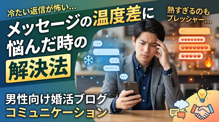 メッセージの温度差に悩んだ時の解決法