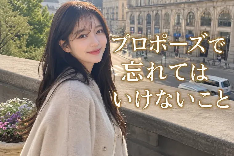 プロポーズで忘れてはいけないこと