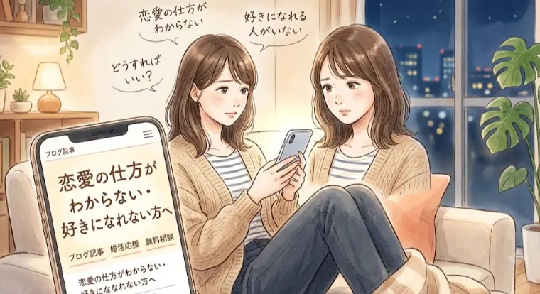 恋愛の仕方がわからない・好きになれない方へ