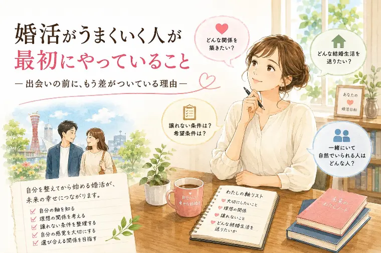 婚活がうまくいく人が“最初にやっていること”