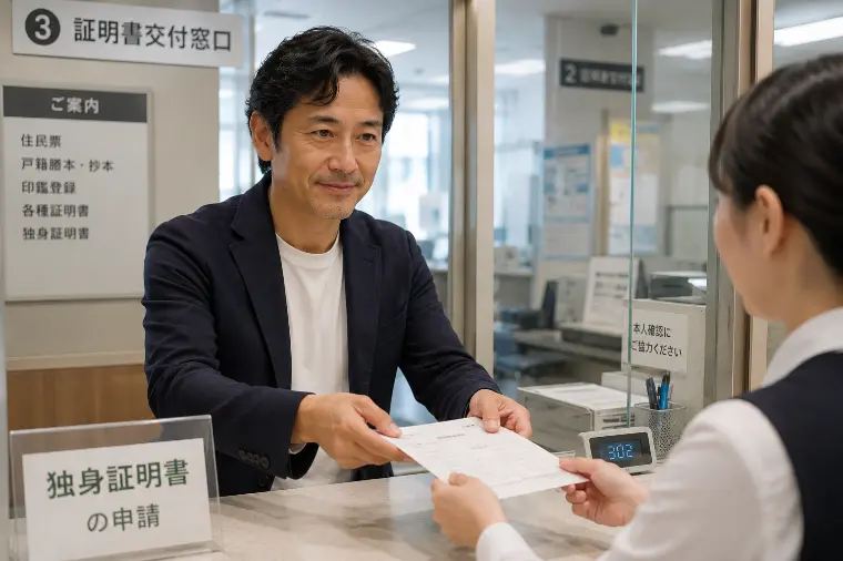 独身証明書って恥ずかしい？私も市役所で顔から火が出ました