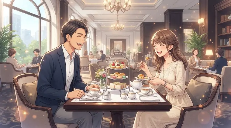 婚活デートでアフターヌーンティはとてもおススメ！！