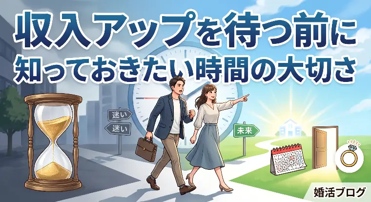 収入アップを待つ前に知っておきたい時間の大切さ