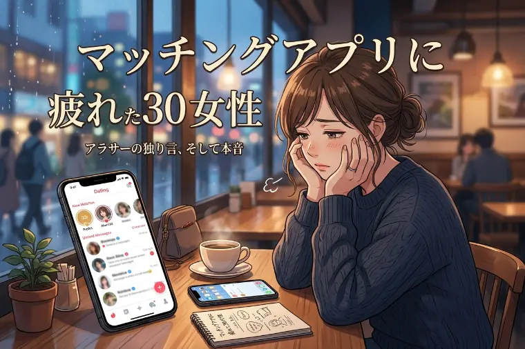 マッチングアプリに疲れた30代女性へ！結婚相談所との違い