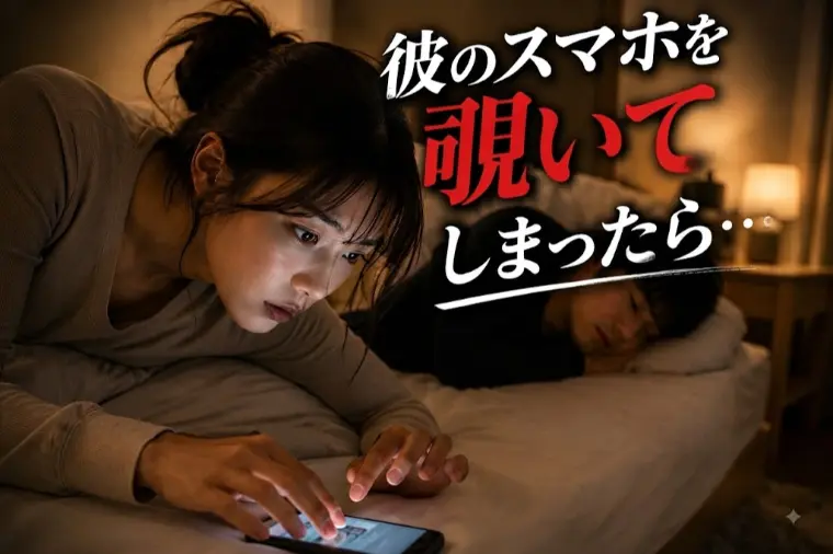 彼のスマホを覗いてしまったら