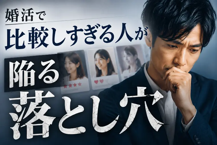 婚活で比較しすぎる人が陥る落とし穴