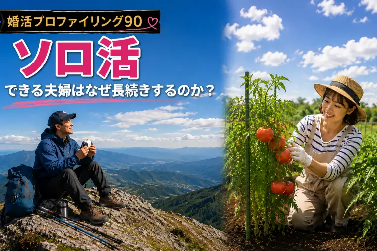 ソロ活できる夫婦はなぜ長続きする？【婚プロ90】
