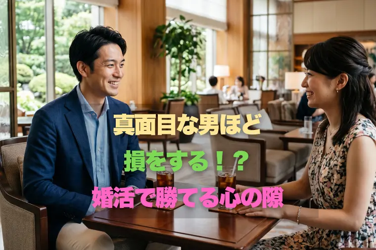 真面目な男ほど損をする？婚活で勝てる『心の隙』