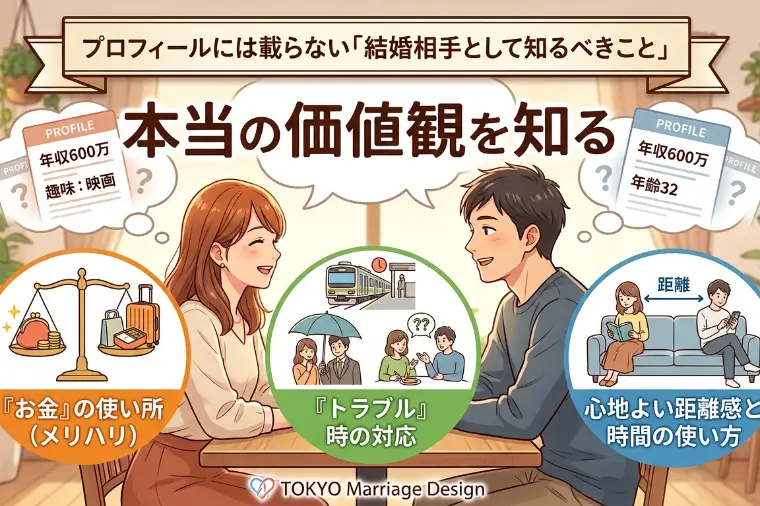 プロフィールには載らない「結婚相手として知るべきこと」